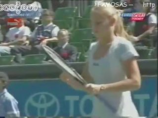 Jelena dokic oops downblouse kena