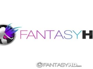 Hd fantasyhd - desirable blondinė cameron dee yra pakliuvom apie mašina gaubtas