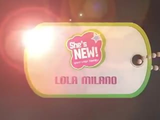 Shesnew αδύνατος/η μελαχρινός/ή lola milano μονοφωνία dildo αυνανισμός