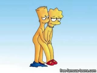 Bart Simpson family adult film