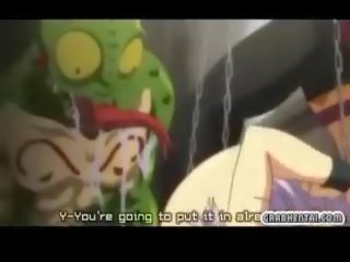 Verige veliko oprsje hentai princesa gangbanged s monsters