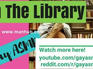 Asmr męski - w the biblioteka (asmr rola grać)
