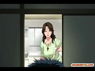 Gjoksmadhe japoneze hentai mami smashing gangbanged